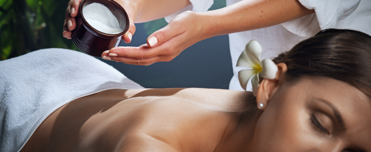 Sélection de crèmes de massage nourrissantes et relaxantes